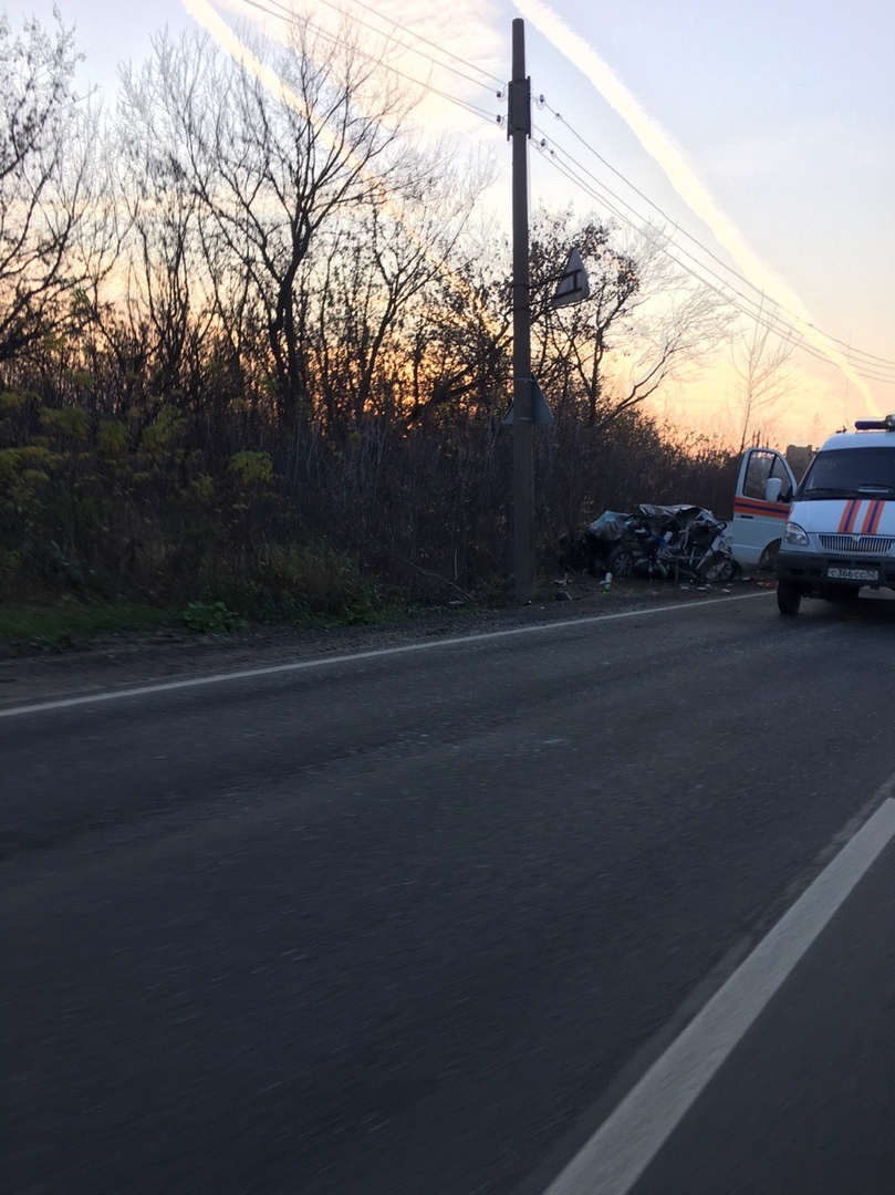 смертельная авария на Речном шоссе в Дзержинске 17 октября