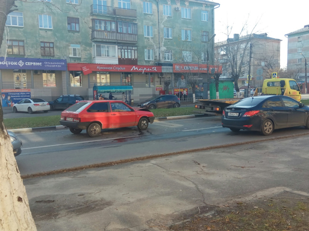 массовая авария на проспекте Ленина в Дзержинске 17 октября