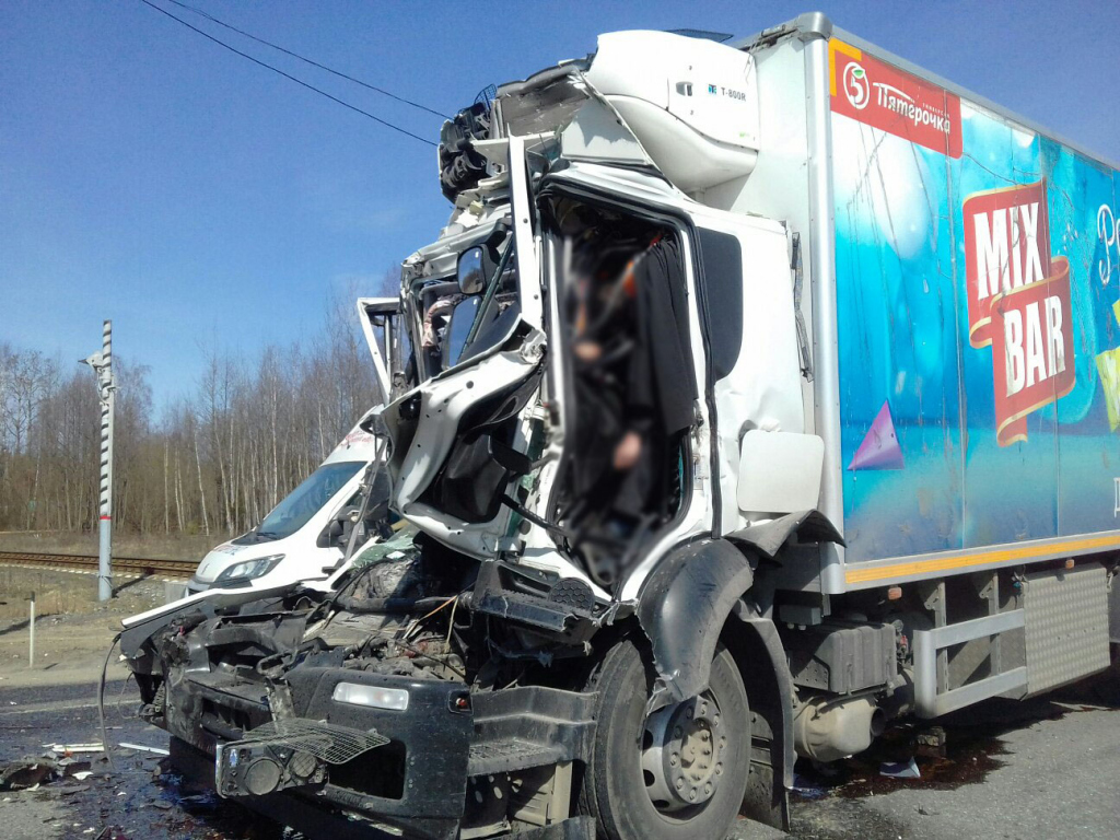 Авария на трассе недалеко от поворота на Ильиногорск Нижегородская область