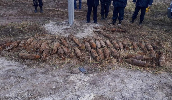 40 танковых снарядов нашли на месте строительства поселка для многодетных семей в Дзержинске
