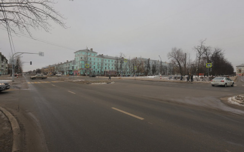 Схема движения изменится на перекрестке проспекта Ленина и бульвара Мира